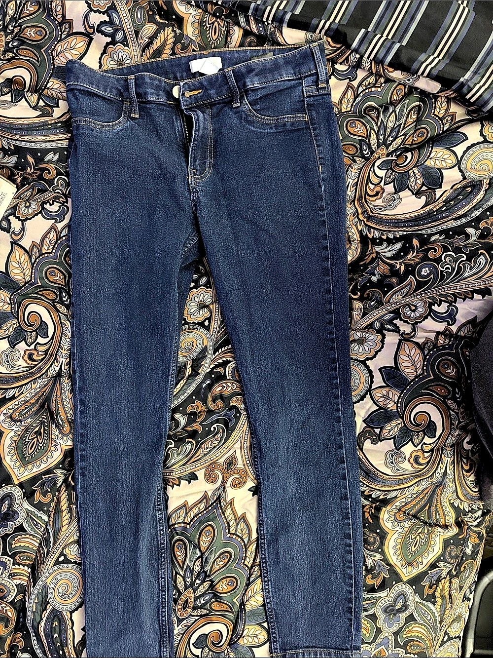 H&M Skinny Jeans in Blue US 10 Like New